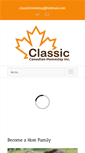 Mobile Screenshot of classiccanadianhomestay.com